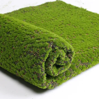 100 см Имитация на зелени растения, мъх стена трева имитация на тревата в зелено растение сцена прозорец дисплей дисплей фалшив мъх Изкуствена трева