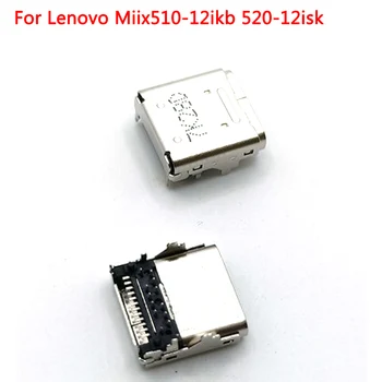 30 бр. Гнездовой конектор за свързване на кабел, Подходящ за Lenovo Miix510-12ikb 520-12isk Порт за зареждане на Вградения интерфейс Type-c Конектор за свързване на кабел