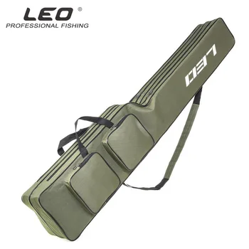 28064 Leo / le ' o [Двуслойни нож тип Голям корем, чанта за риболовни принадлежности 1,3 м, Европейски стил, Библиотека, Прът, Морска чанта за въдици