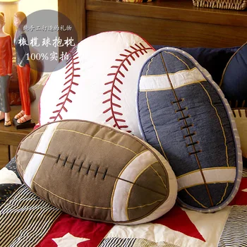 Американски Футбол възглавница въздушна възглавница за момче, подарък стол възглавница на дивана възглавници