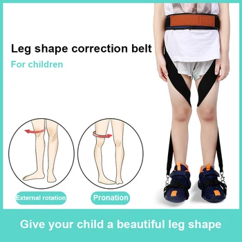 Детски Коректор за Пръсти Baby XO Type Корректирующий колана за краката Вътрешно Завъртане на Крака Външно Въртене Корректирующий Колан