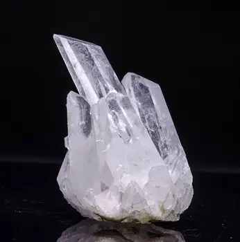 Природен самостоячий планинският кварцов кристал, за проба друзы-жеоды, всеки камък е уникален и се различава (около 1,5 инча)