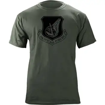 Тениска с принтом ветеран Тихоокеанския военно-въздушните сили на САЩ 
