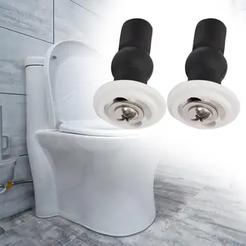 2x Определяне на отвори за Панти на Седалката на Тоалетната чиния WC Лесна Инсталация, Подмяна на Резервни Части