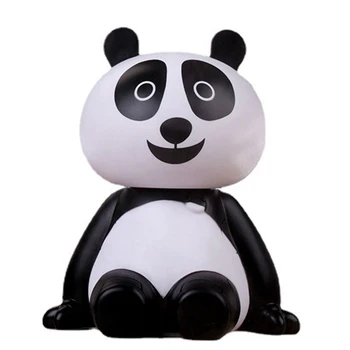 Карикатура Panda USB Овлажнител на Въздух За МИНИ Офис за Пречистване на Въздуха Fogger За Дома (Черен и бял)