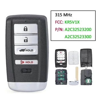 CN003139 Вторичен пазар 4 Бутона Acura MDX RDX ILX TLX 2014-2020 Смарт ключ 315 Mhz PCF7953X ID47 Чип KR5V1X A2C32523200 A2C32523300