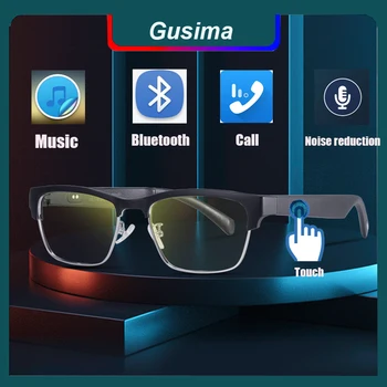 Сензорни Умни Очила Безжични Слушалки Bluetooth Аудио-очила за разговори хендсфри Управление на Музика от Аудио Спортни Очила